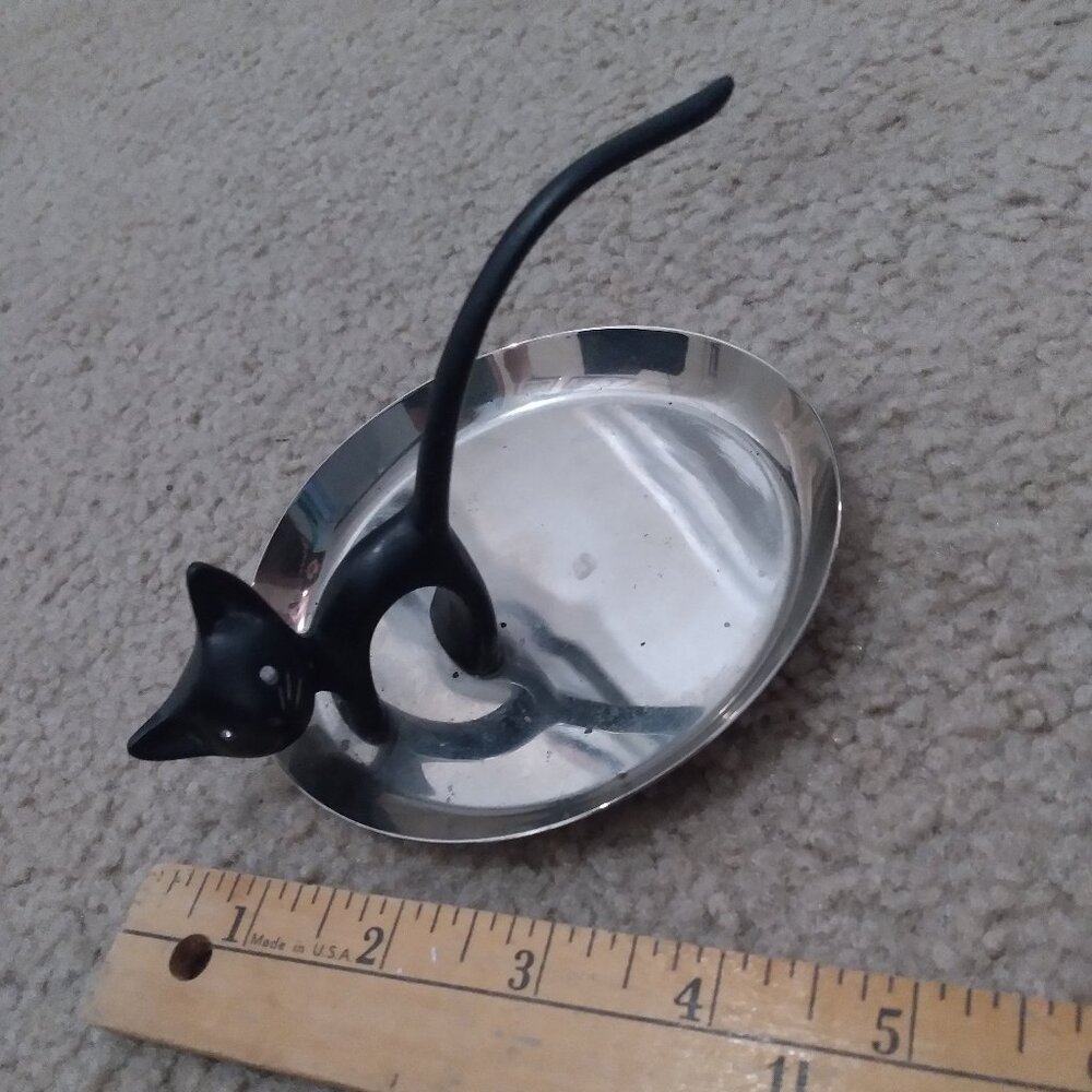 Black Cat Jewelry Tray